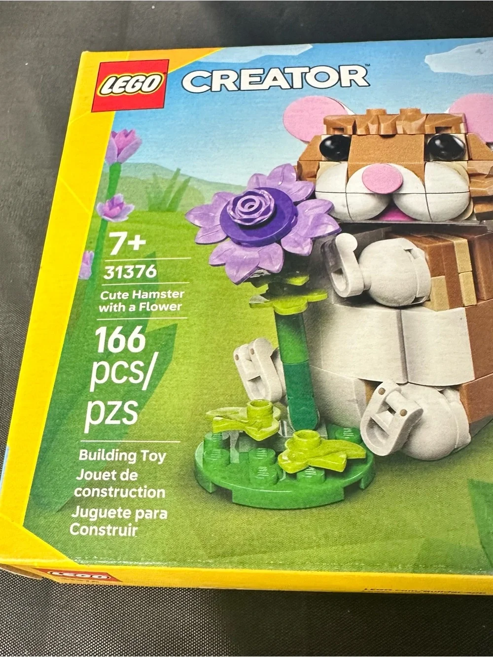 LEGO Creator 3 in 1 31376 Cute Hamster with Flower 166 Pieces